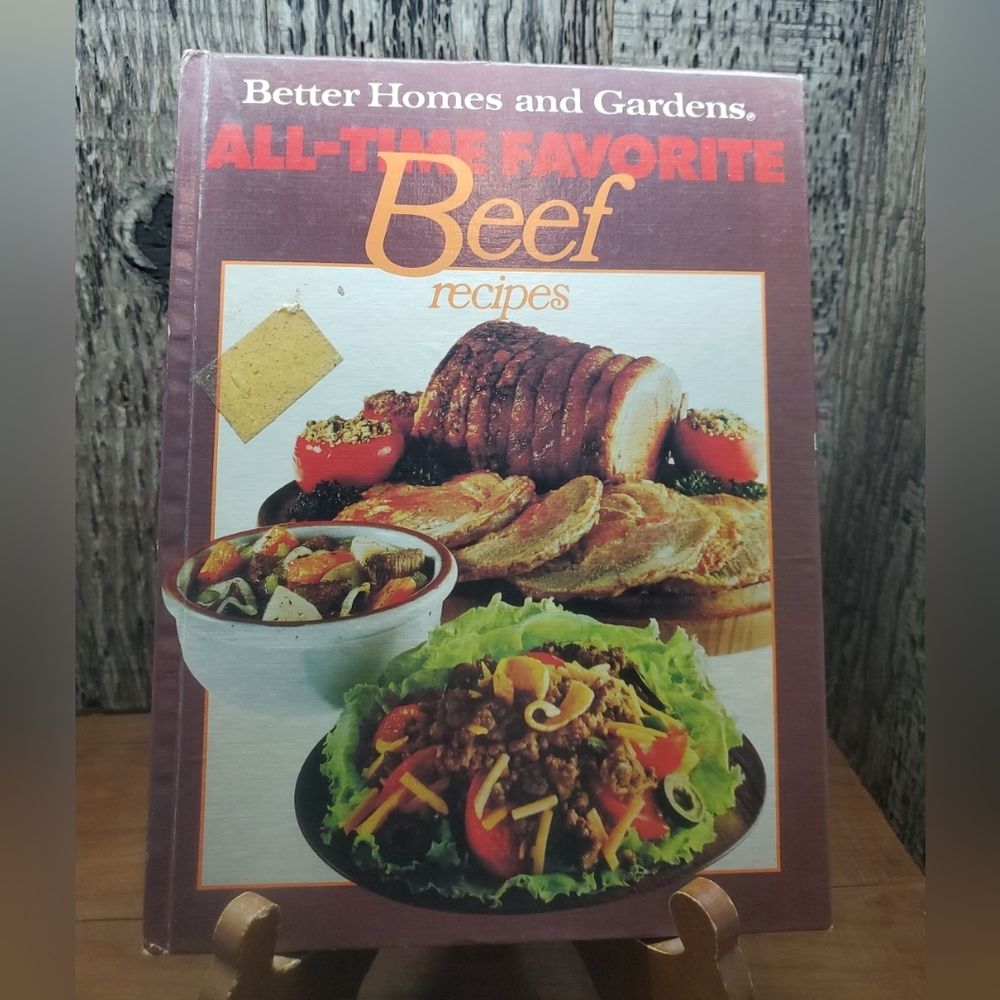 Better Homes and Gardens All Time Favorite Beef Recipes Cookbook 1977 Vintage